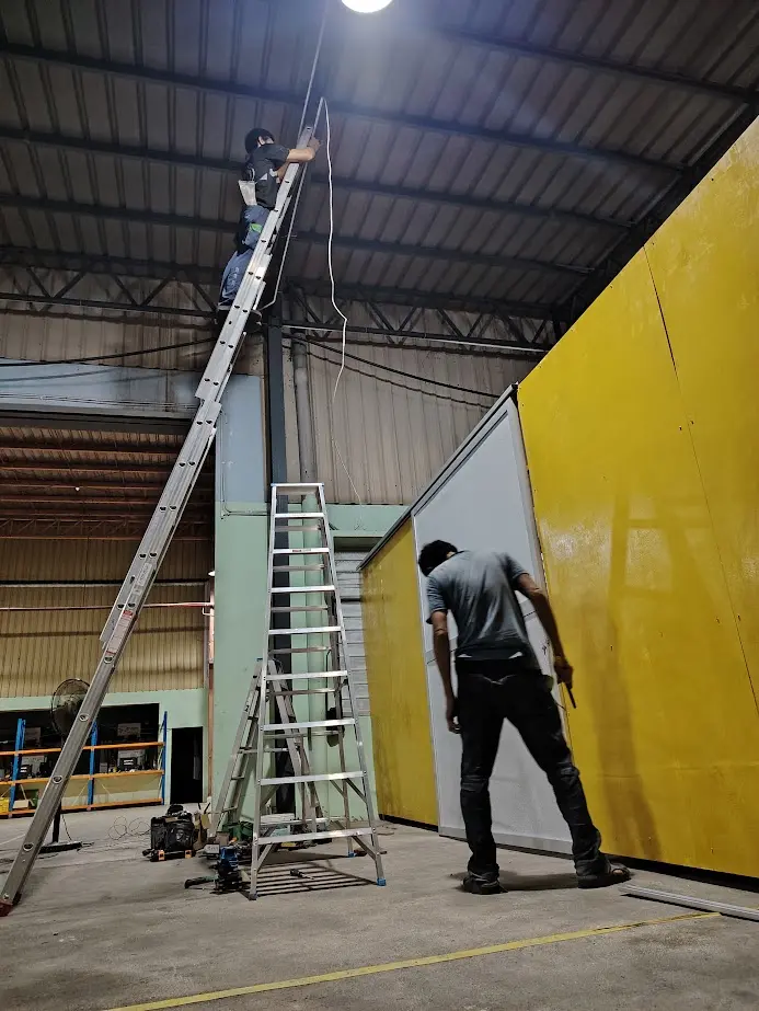 Urgent after hours network cabling CCTV installation Sungai Petani Kedah