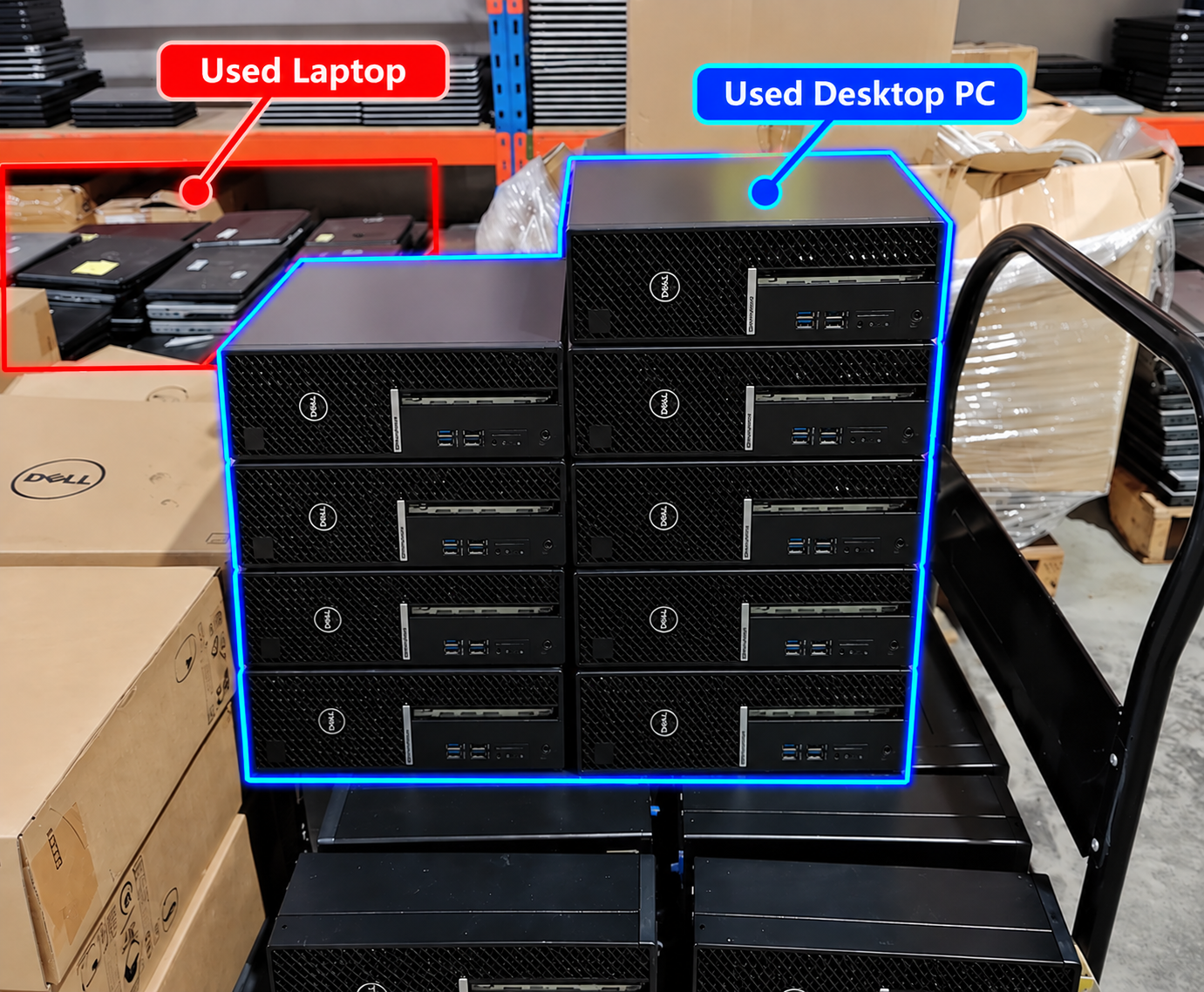 Budget recon used laptops desktop PCs for business software Penang