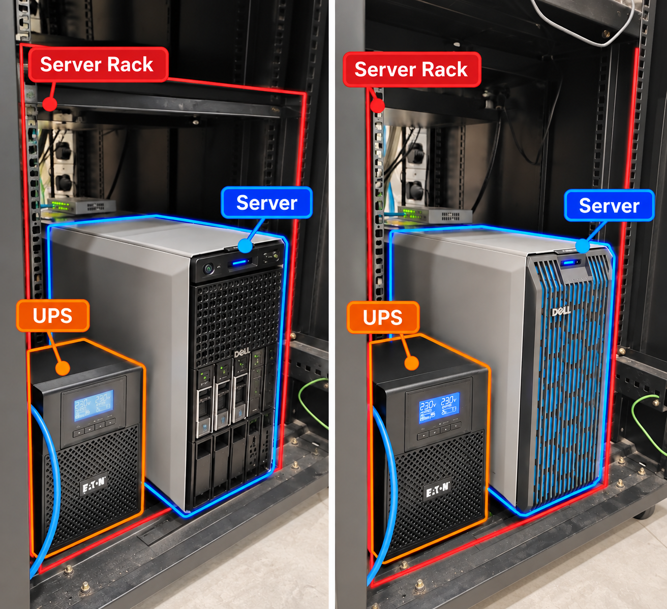 Business server UPS installation Jalan Prai Penang